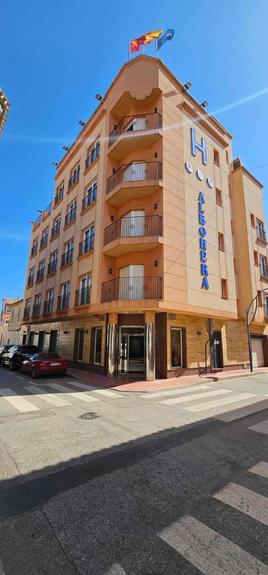 Hotel Albohera Playa Santiago De La Ribera Exterior photo